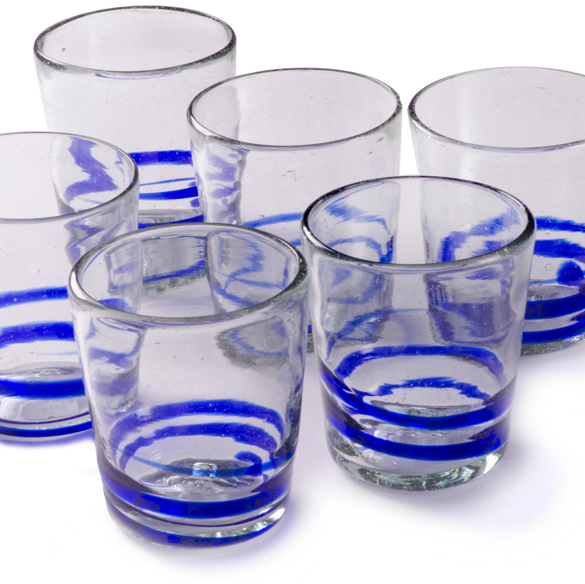 Serpentine Short Tumbler in Green - 12 oz - Set of 6 – Orion's Table