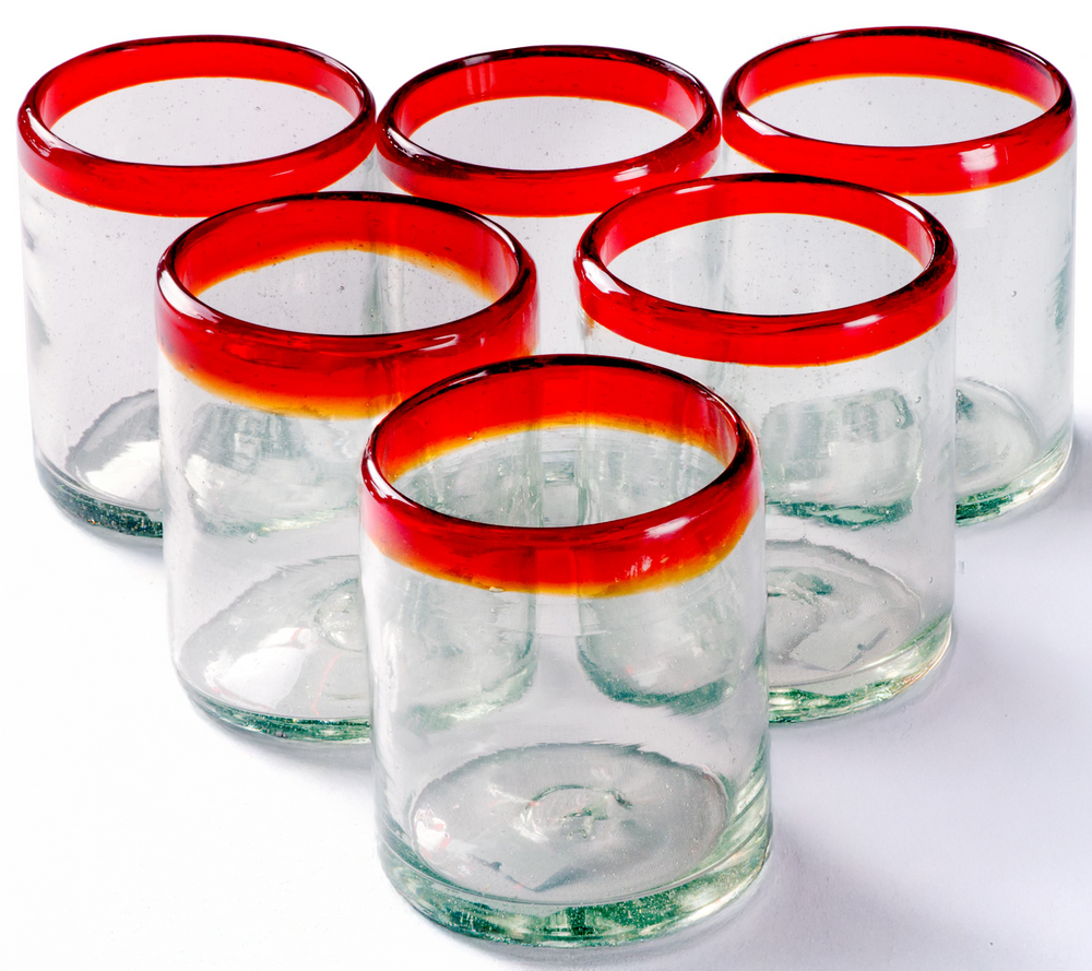 Red Rim All Purpose - 12 oz - Set of 6